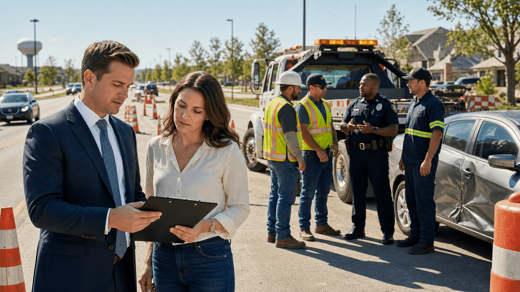 Road Construction Crashes in Frisco and When to Call a Lawyer
